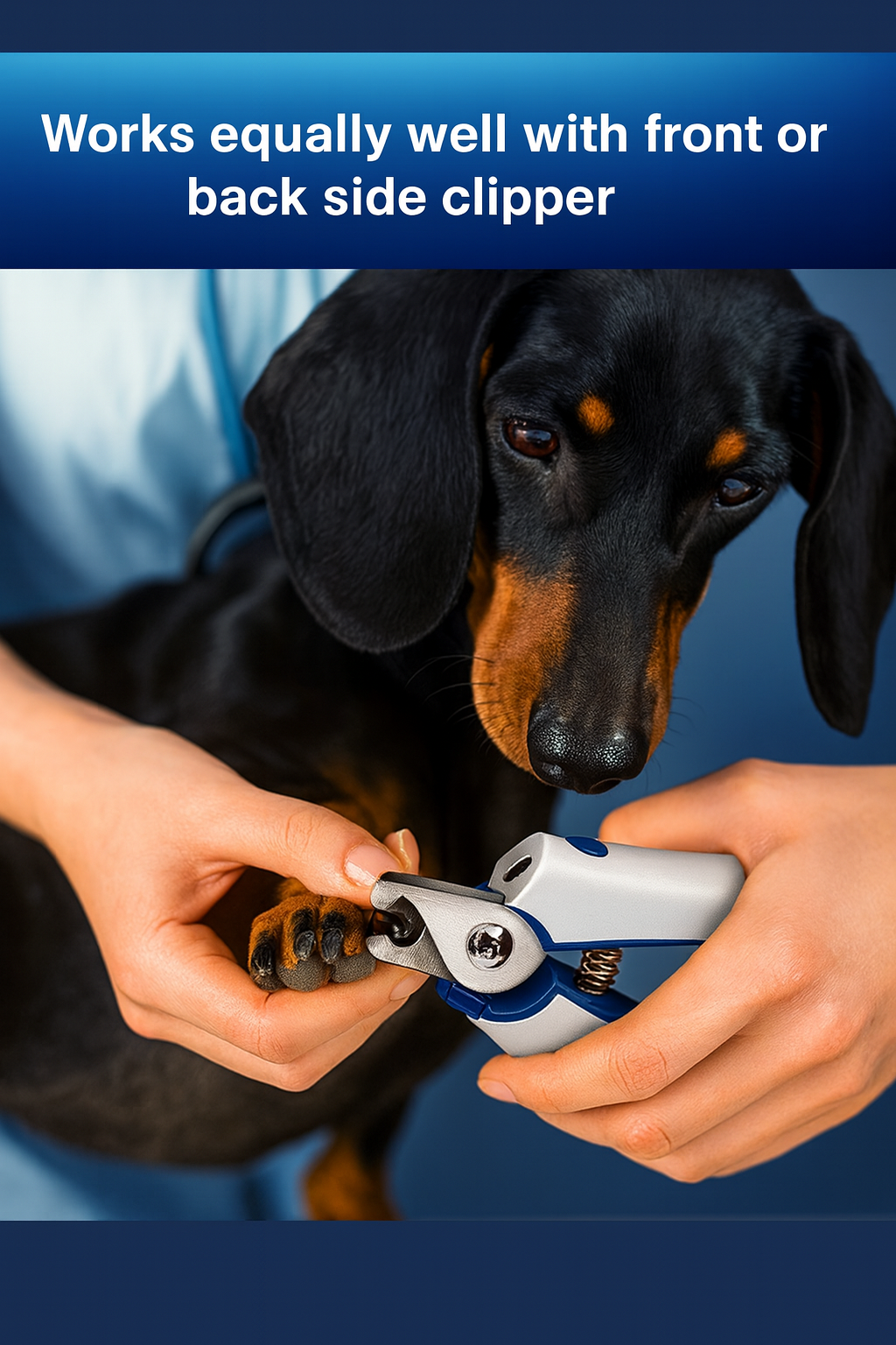 Smart Pet Nail Clipper with LED & Type-C